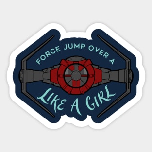 Force jump Sticker